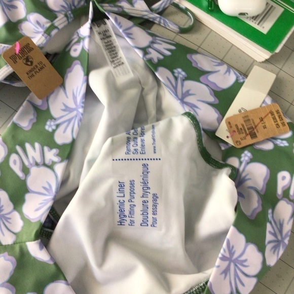 PINK Swimsuit 2 pc set - Picture 8 of 9